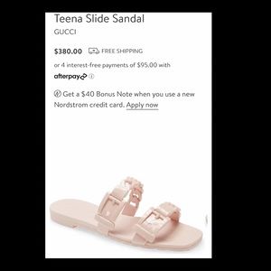 Authentic Gucci Sandals size 39 OR TRADE